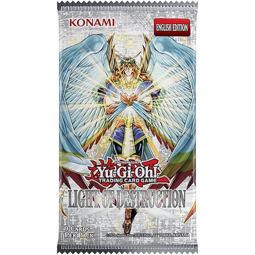 Yugioh Light of Destruction Unlimited Reprint Booster Pack