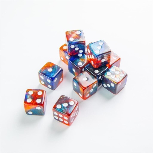 DICE Galaxy Series Mars- D6 Dice Set