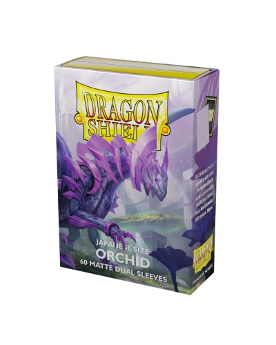 [Dragon Shield] SLEEVES Dragon Shield Japanese Matte dual Orchid (60 Sleeves)