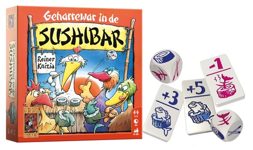 Geharrewar in de Sushibar