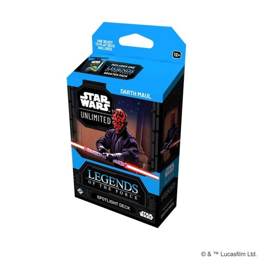 FFG - Star Wars: Unlimited - Legends of the Force Spotlight Deck darth maul