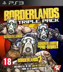 PS3 Borderlands Triple Pack