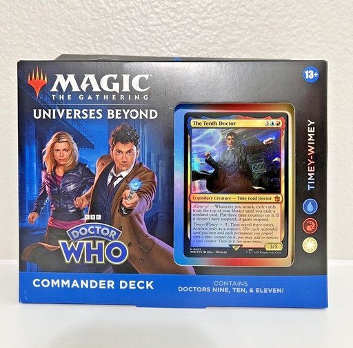 Magic the Gathering Universes Beyond: Doctor Who Commander Decks Display (4) english