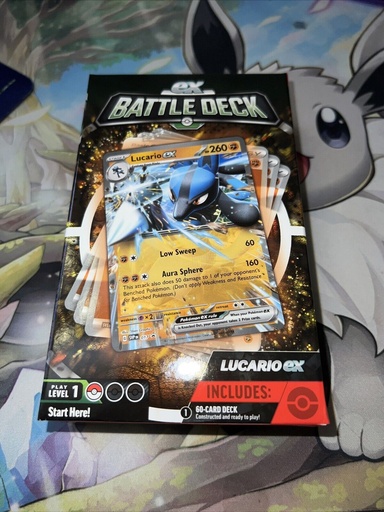 Pokemon - Ex Battle Deck - Ampharos Ex / Lucario Ex