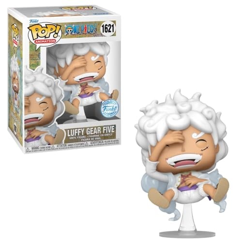 Funko POP Animation: One Piece Luffy Gear 5 5.2-in Vinyl Figure GameStop Exclusive #1621