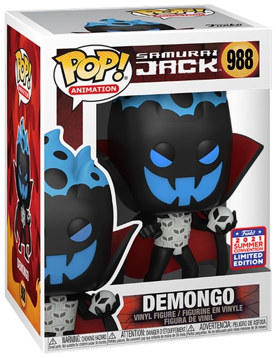 Samurai Jack Demongo SDCC 2021 US Exclusive Pop! Vinyl
