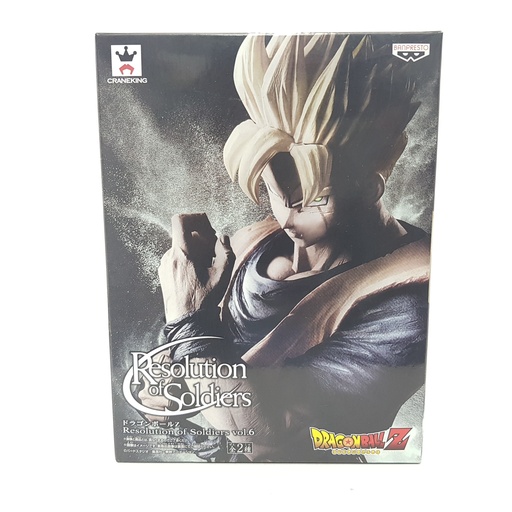 Figura Banpresto Dragon Ball Z Son Gohan Future Resolution of Soldiers Vol 6